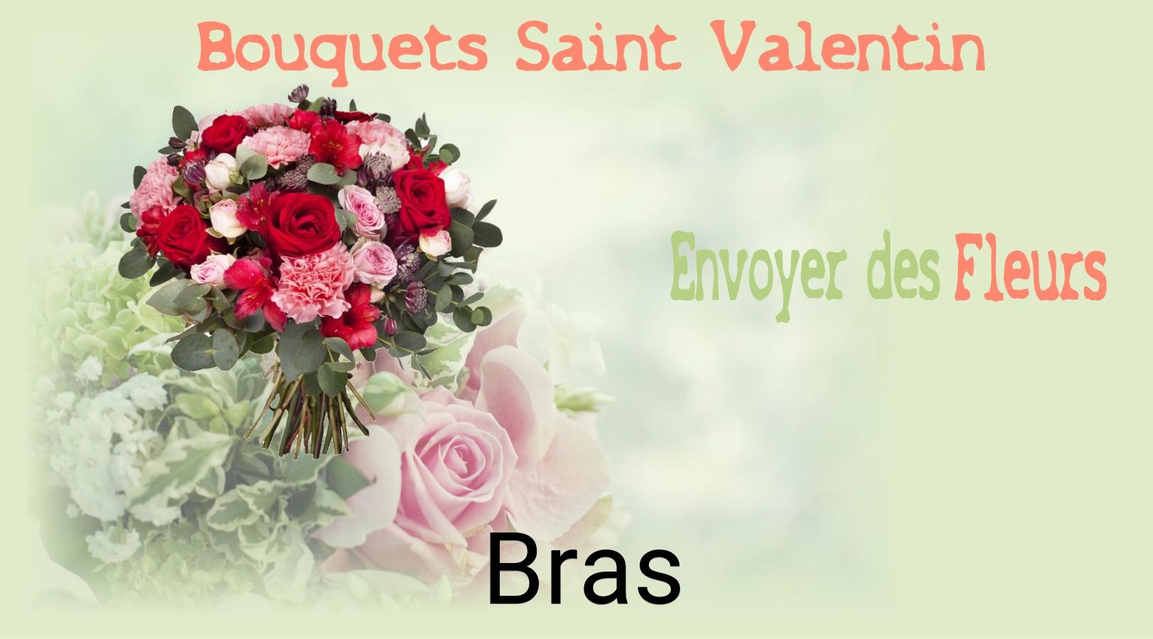 Roses de Saint-Valentin livrées à Bras